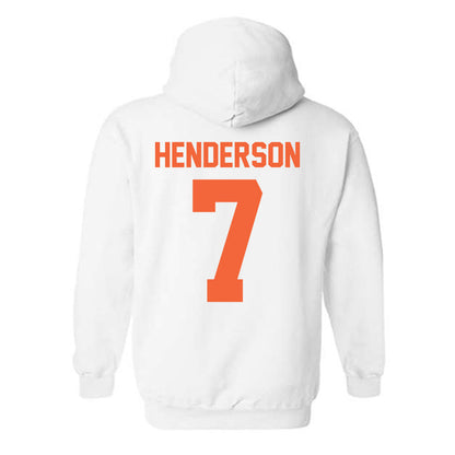 Miami - NCAA Men's Basketball : Shelton Henderson - Classic Shersey Hooded Sweatshirt-1