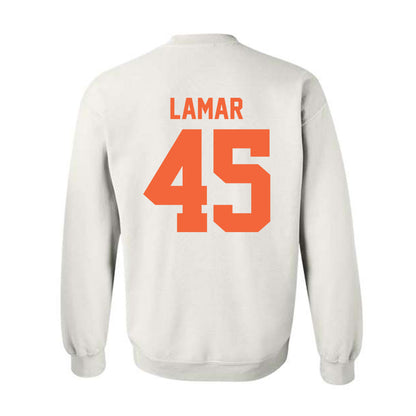 Miami - NCAA Football : Braylon Lamar - Classic Shersey Crewneck Sweatshirt-1