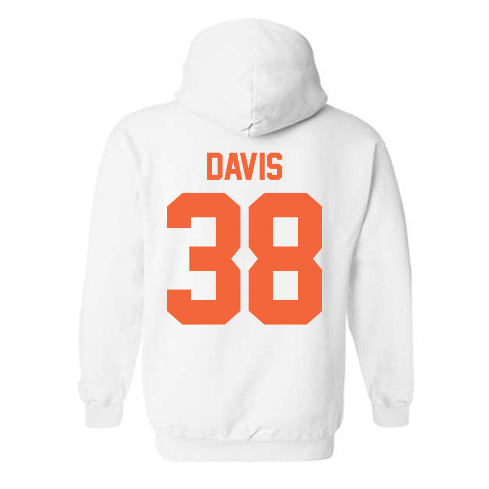 Miami - NCAA Football : Carter Davis - Classic Shersey Hooded Sweatshirt-1