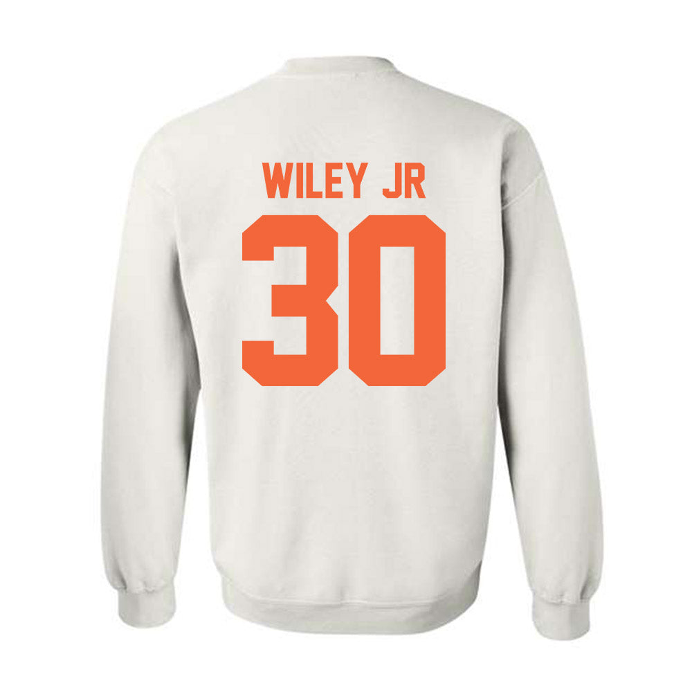 Miami - NCAA Football : Kellen Wiley Jr - Classic Shersey Crewneck Sweatshirt-1