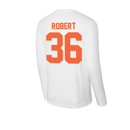 Miami - NCAA Baseball : Nick Robert - Classic Shersey Activewear Long Sleeve T-Shirt-1