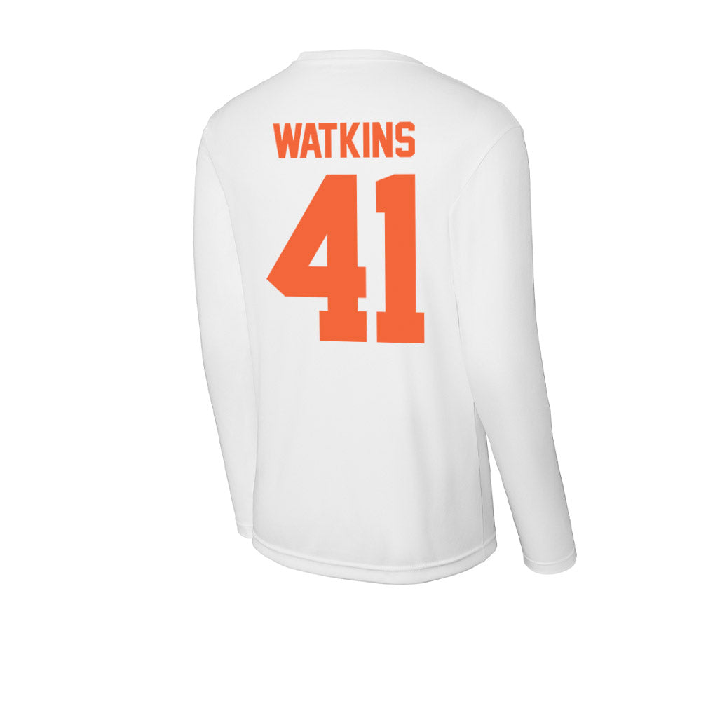 Miami - NCAA Baseball : Jailen Watkins - Classic Shersey Activewear Long Sleeve T-Shirt-1