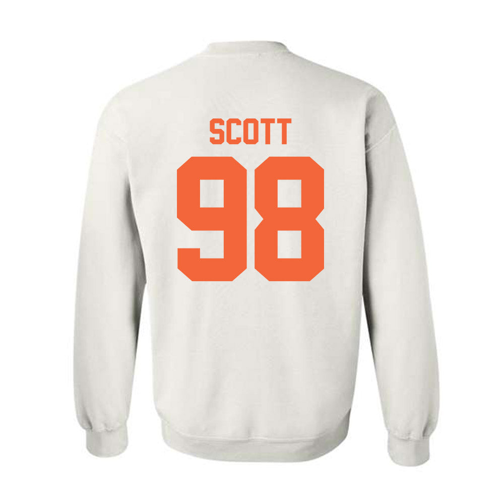 Miami - NCAA Football : Justin Scott - Classic Shersey Crewneck Sweatshirt