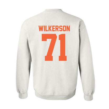 Miami - NCAA Football : Jaden Wilkerson - Classic Shersey Crewneck Sweatshirt-1