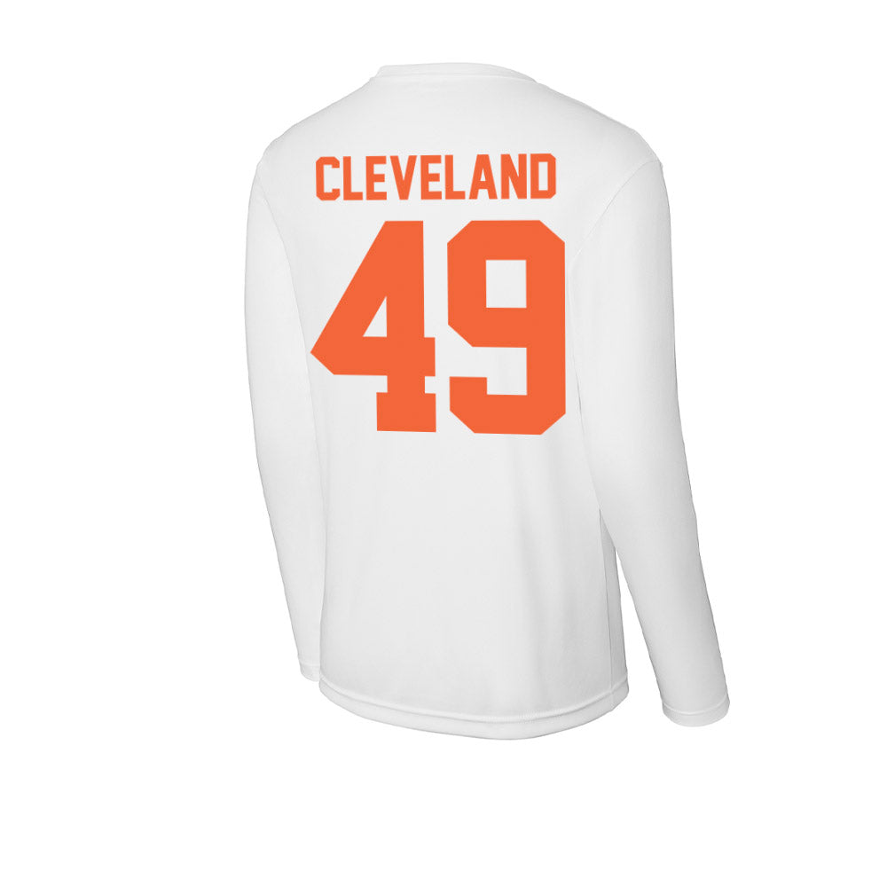Miami - NCAA Baseball : Jackson Cleveland - Classic Shersey Activewear Long Sleeve T-Shirt-1