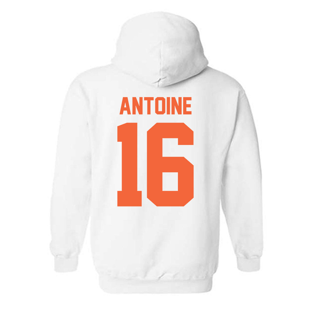 Miami - NCAA Football : Jaboree Antoine - Classic Shersey Hooded Sweatshirt-1