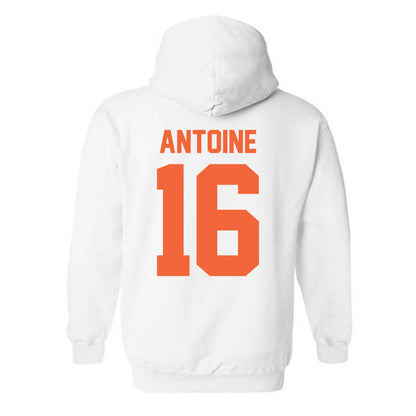 Miami - NCAA Football : Jaboree Antoine - Classic Shersey Hooded Sweatshirt-1