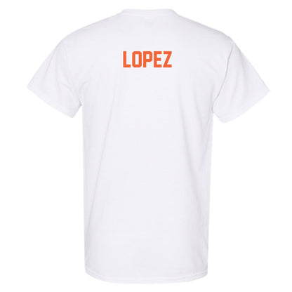 Miami - NCAA Women's Tennis : Qavia Lopez - Classic Shersey T-Shirt-1
