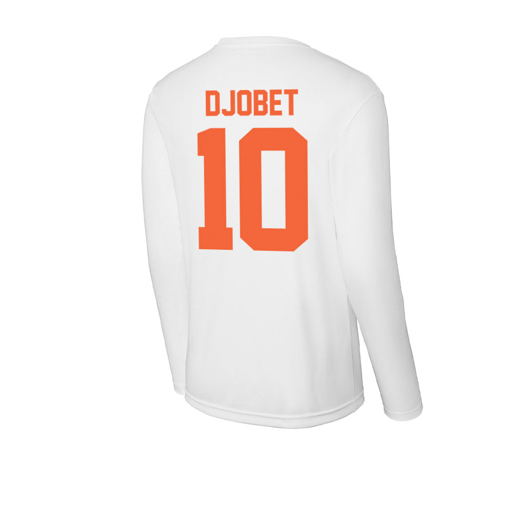 Miami - NCAA Men's Basketball : Paul Djobet - Classic Shersey Activewear Long Sleeve T-Shirt-1