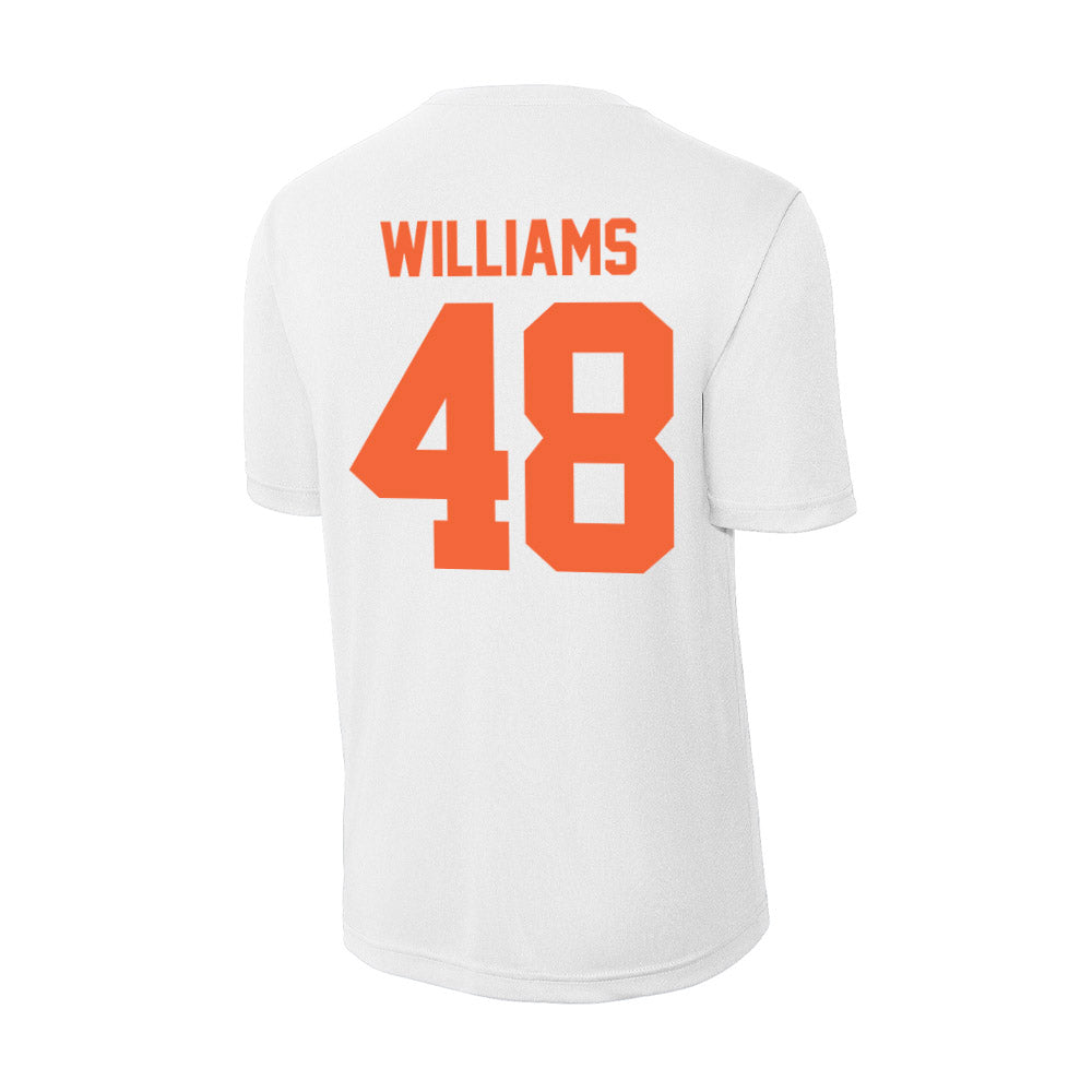 Miami - NCAA Football : Andres Williams - Classic Shersey Activewear T-Shirt-1