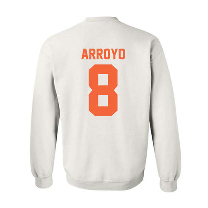 Miami - NCAA Football : Elijah Arroyo - Classic Shersey Crewneck Sweatshirt-1