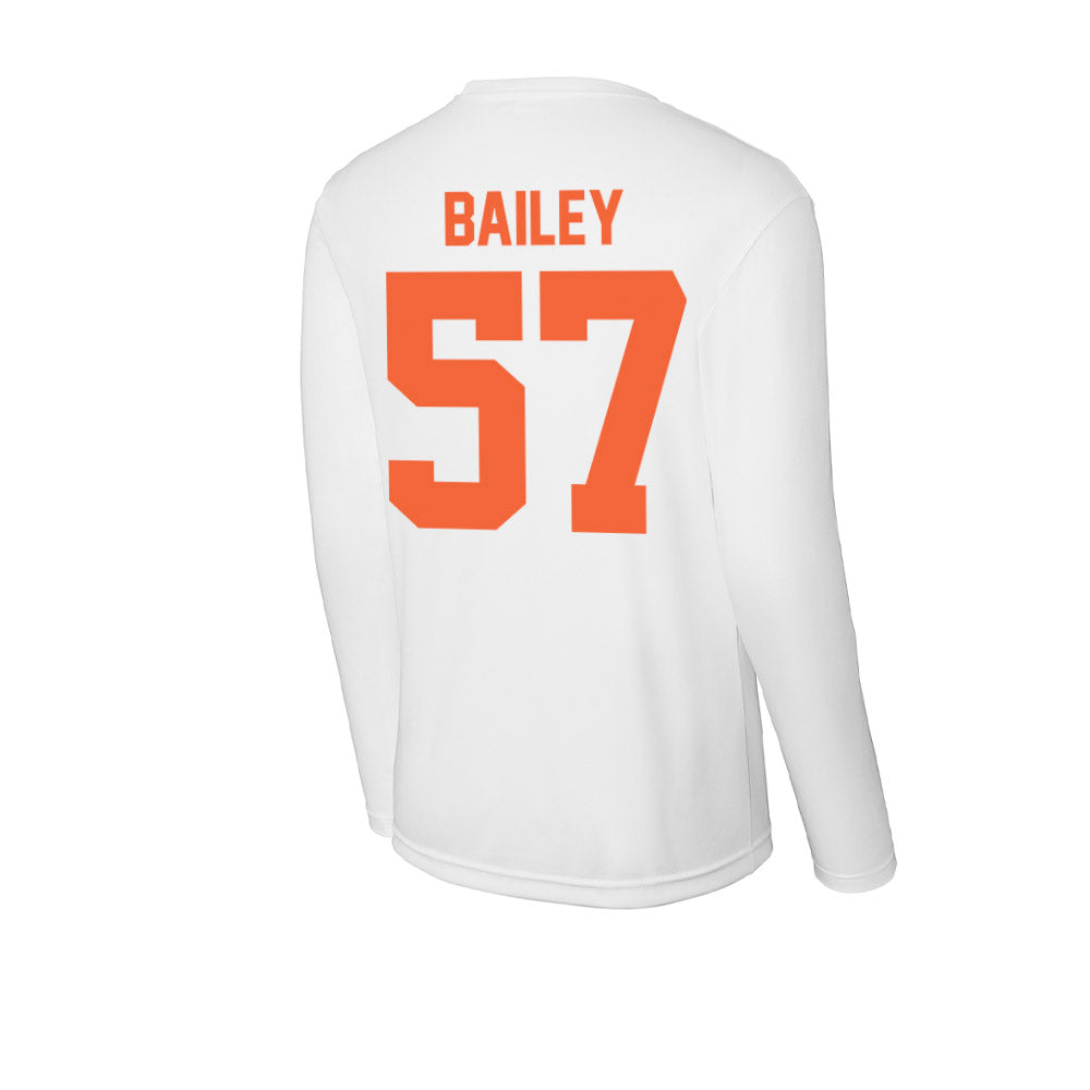 Miami - NCAA Football : Allen Bailey - Classic Shersey Activewear Long Sleeve T-Shirt-1