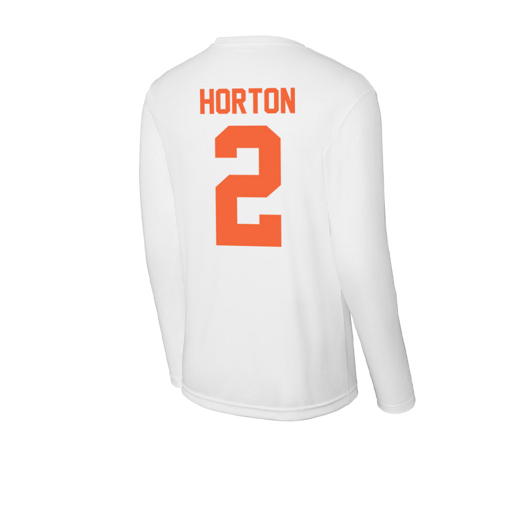 Miami - NCAA Football : Isaiah Horton - Classic Shersey Activewear Long Sleeve T-Shirt-1