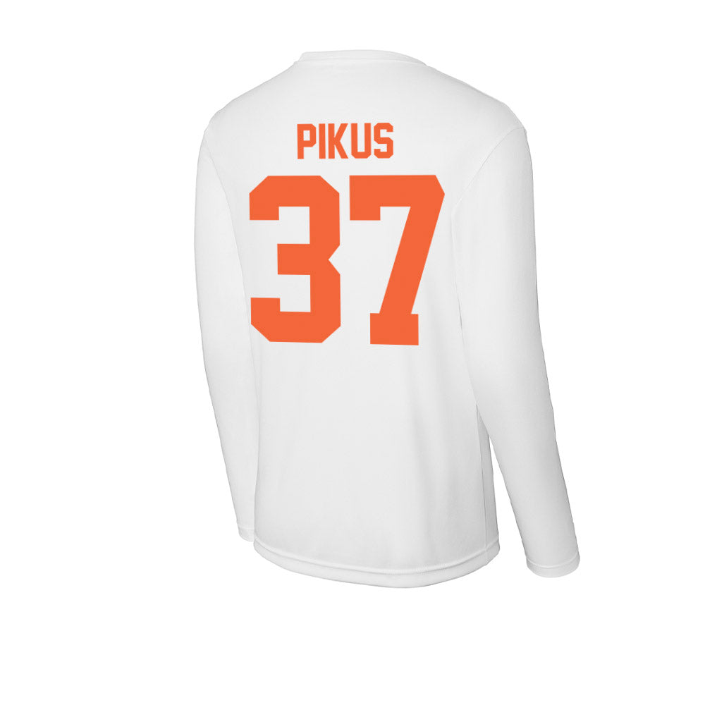 Miami - NCAA Football : Henry Pikus - Classic Shersey Activewear Long Sleeve T-Shirt-1