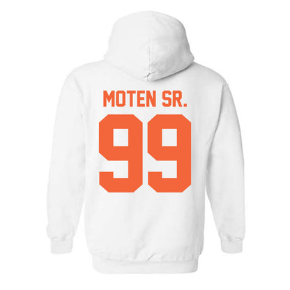 Miami - NCAA Football : Ahmad Moten Sr. - Classic Shersey Hooded Sweatshirt-1