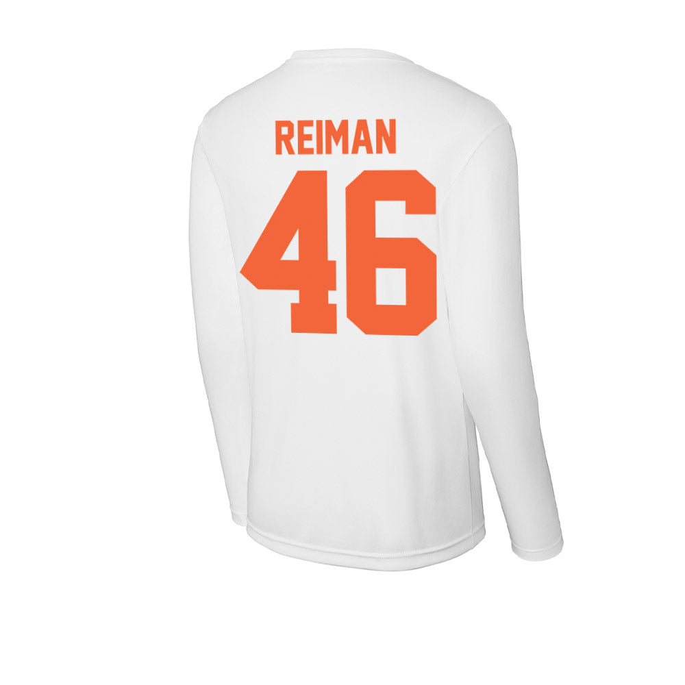 Miami - NCAA Football : Dylan Reiman - Classic Shersey Activewear Long Sleeve T-Shirt-1