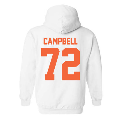 Miami - NCAA Football : Demetrius Campbell - Classic Shersey Hooded Sweatshirt-1