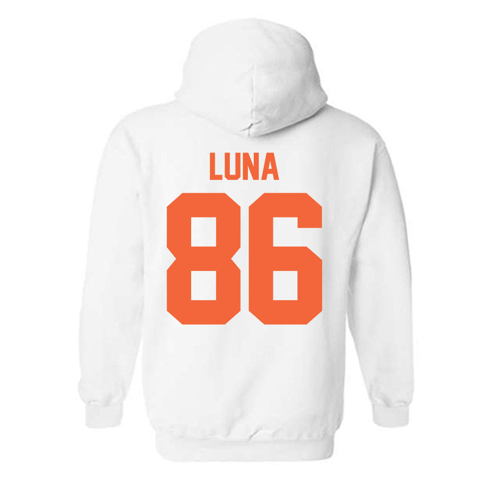 Miami - NCAA Football : Kolby Luna - Classic Shersey Hooded Sweatshirt-1