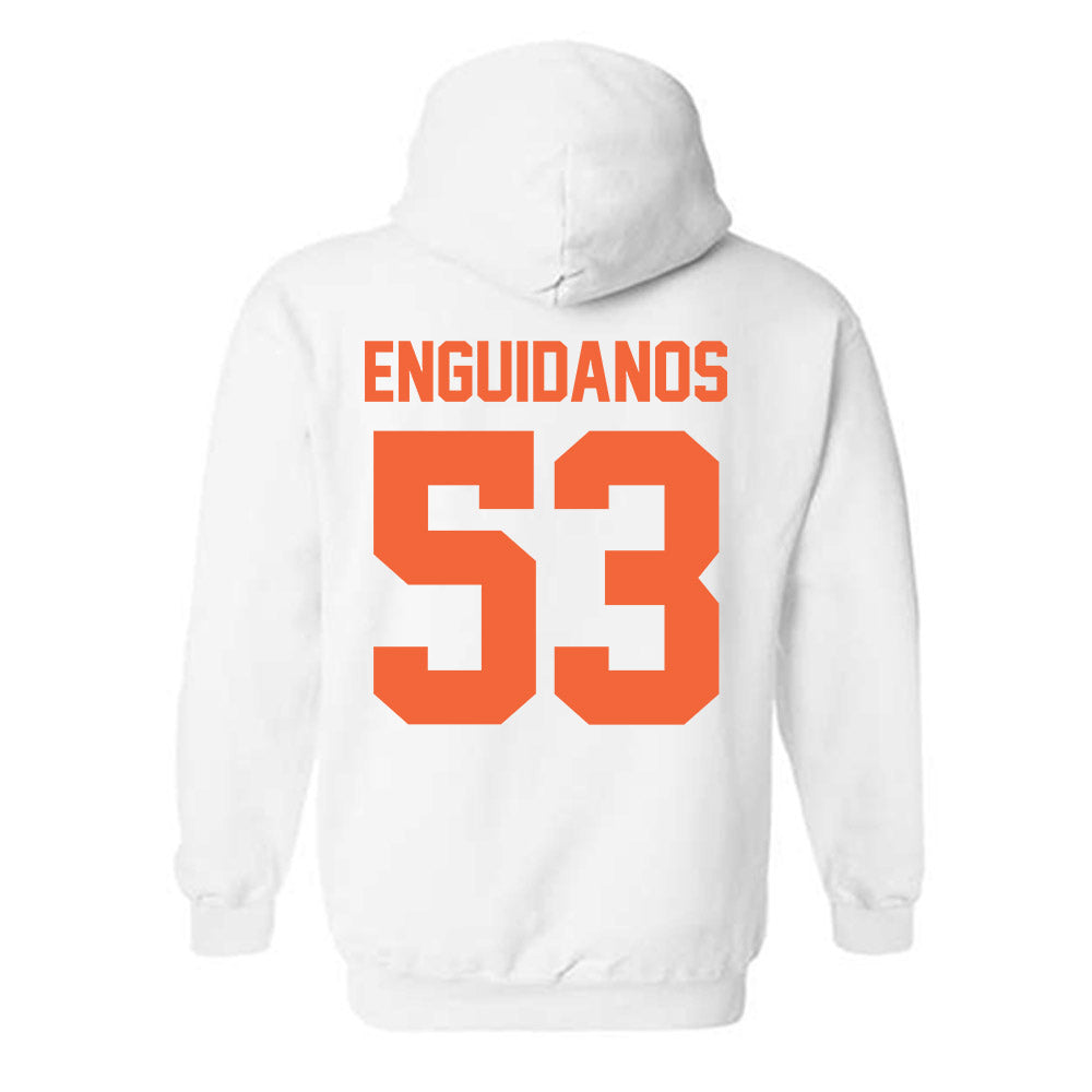 Miami - NCAA Football : Joey Enguidanos - Classic Shersey Hooded Sweatshirt