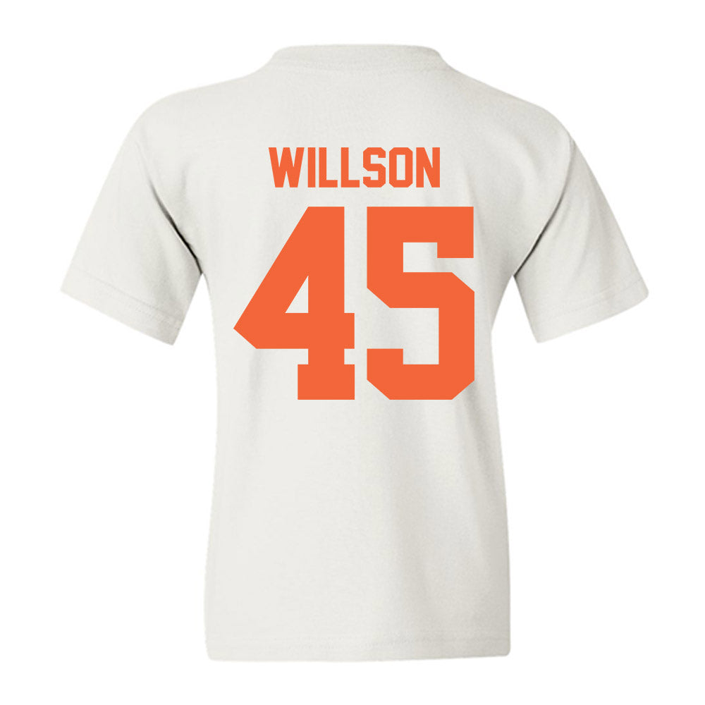 Miami - NCAA Women's Soccer : Gray Willson - Classic Shersey Youth T-Shirt