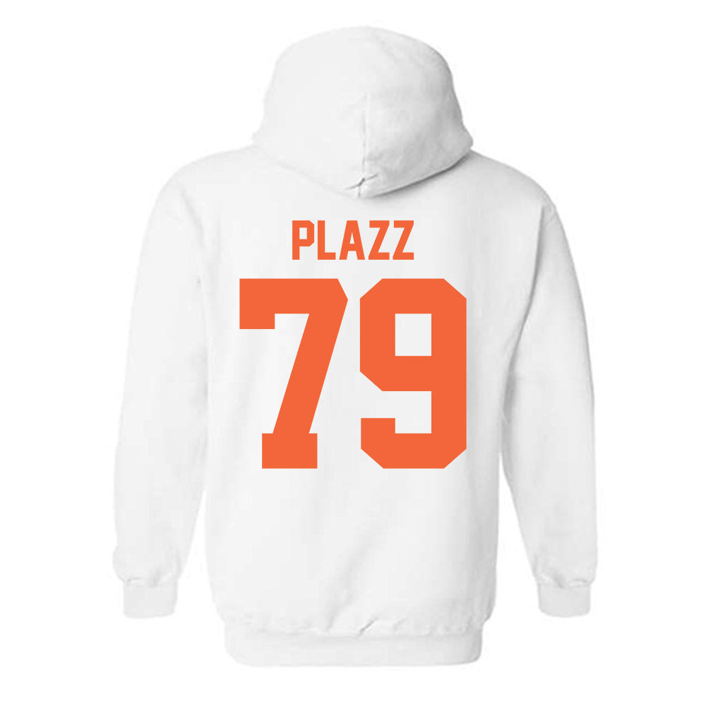 Miami - NCAA Football : Deryc Plazz - Classic Shersey Hooded Sweatshirt-1