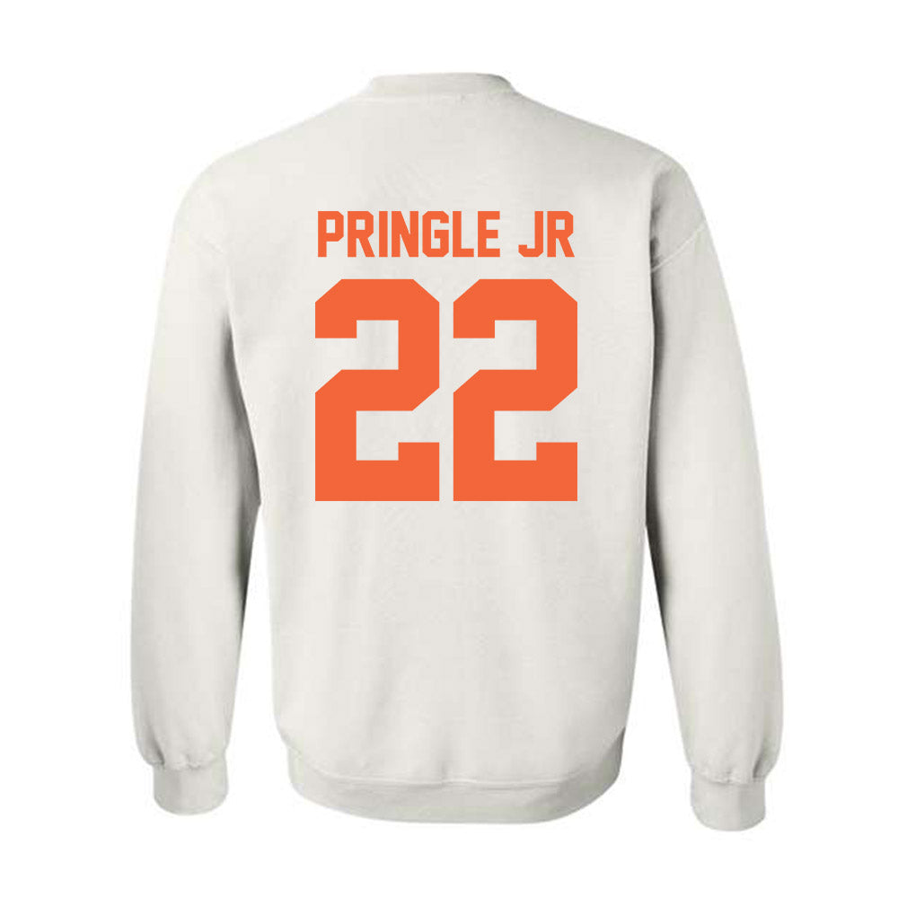 Miami - NCAA Football : Girard Pringle Jr - Classic Shersey Crewneck Sweatshirt-1