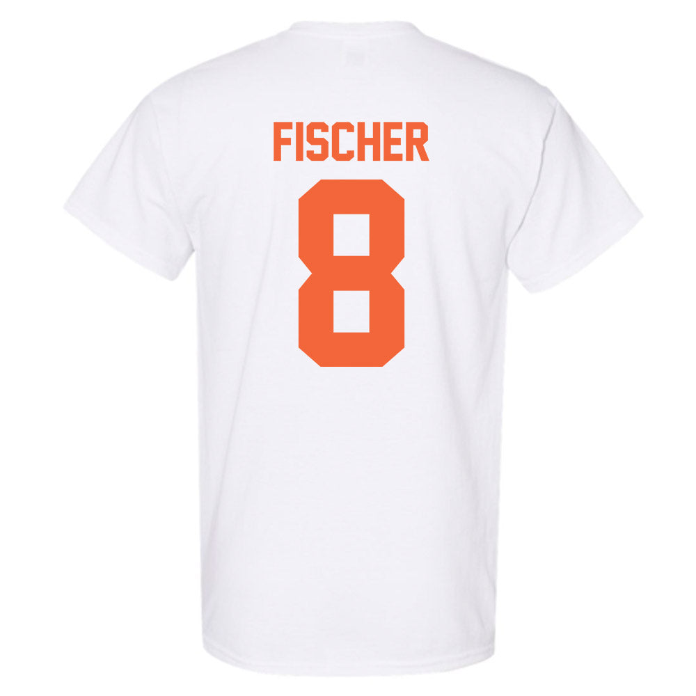 Miami - NCAA Baseball : Carson Fischer - Classic Shersey T-Shirt-1