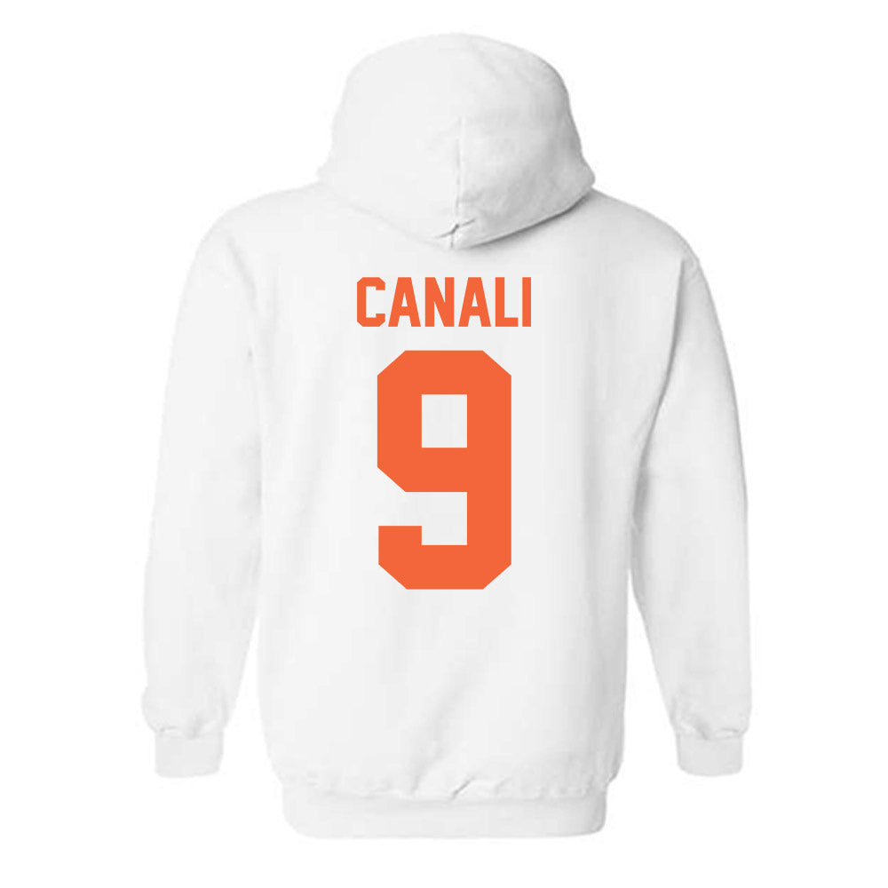 Miami - NCAA Women's Soccer : Giovana Canali - Classic Shersey Hooded Sweatshirt-1