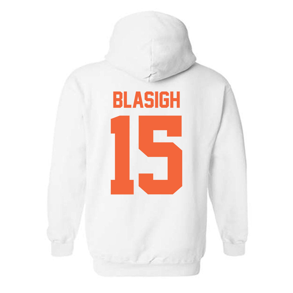 Miami - NCAA Women's Basketball : Vittoria Blasigh - Classic Shersey Hooded Sweatshirt-1