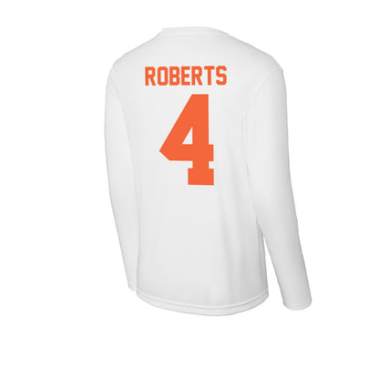 Miami - NCAA Women's Basketball : Jasmyne Roberts - Classic Shersey Activewear Long Sleeve T-Shirt-1