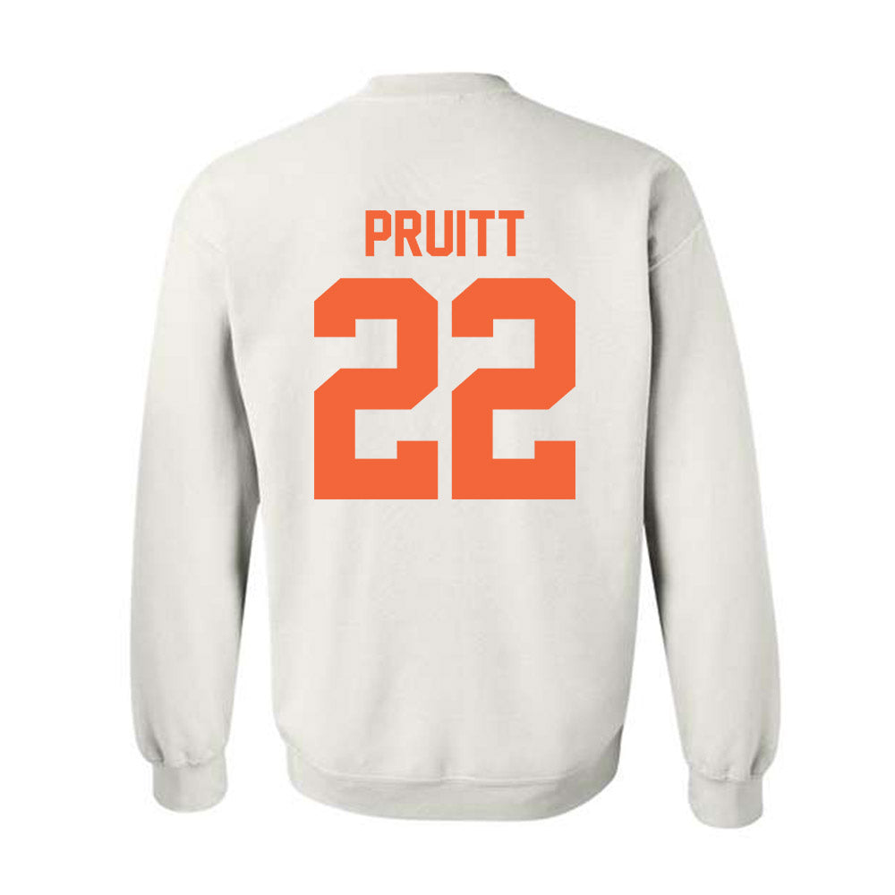 Miami - NCAA Football : Cam Pruitt - Classic Shersey Crewneck Sweatshirt-1