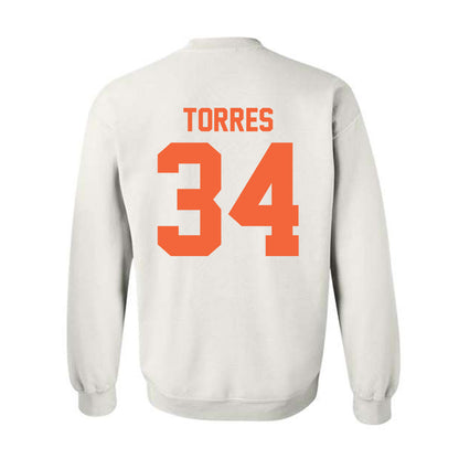 Miami - NCAA Baseball : Michael Torres - Classic Shersey Crewneck Sweatshirt-1