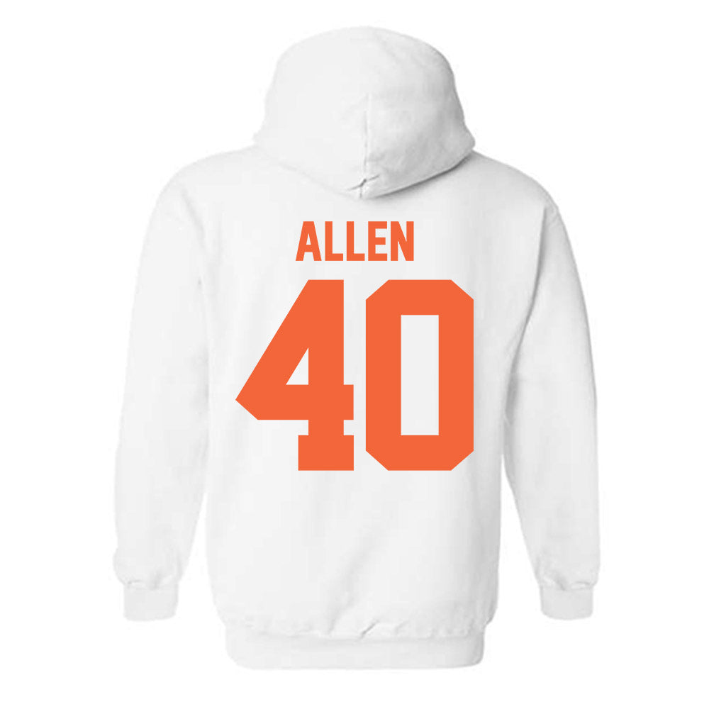 Miami - NCAA Football : Briton Allen - Classic Shersey Hooded Sweatshirt-1