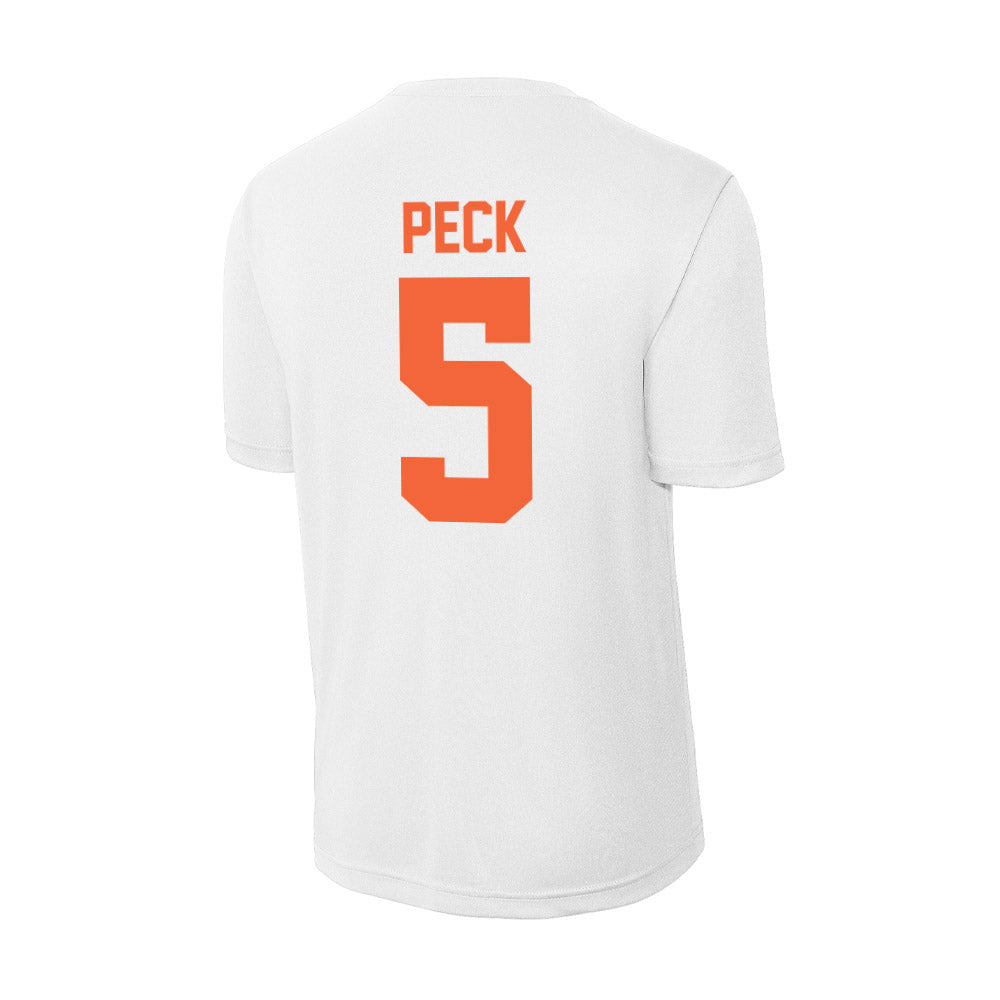 Miami - NCAA Women's Soccer : Amanda Peck - Classic Shersey Activewear T-Shirt-1