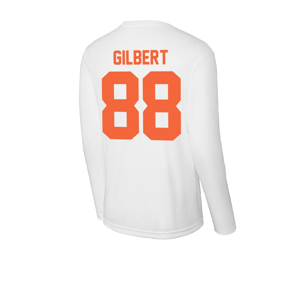 Miami - NCAA Football : Luka Gilbert - Classic Shersey Activewear Long Sleeve T-Shirt-1