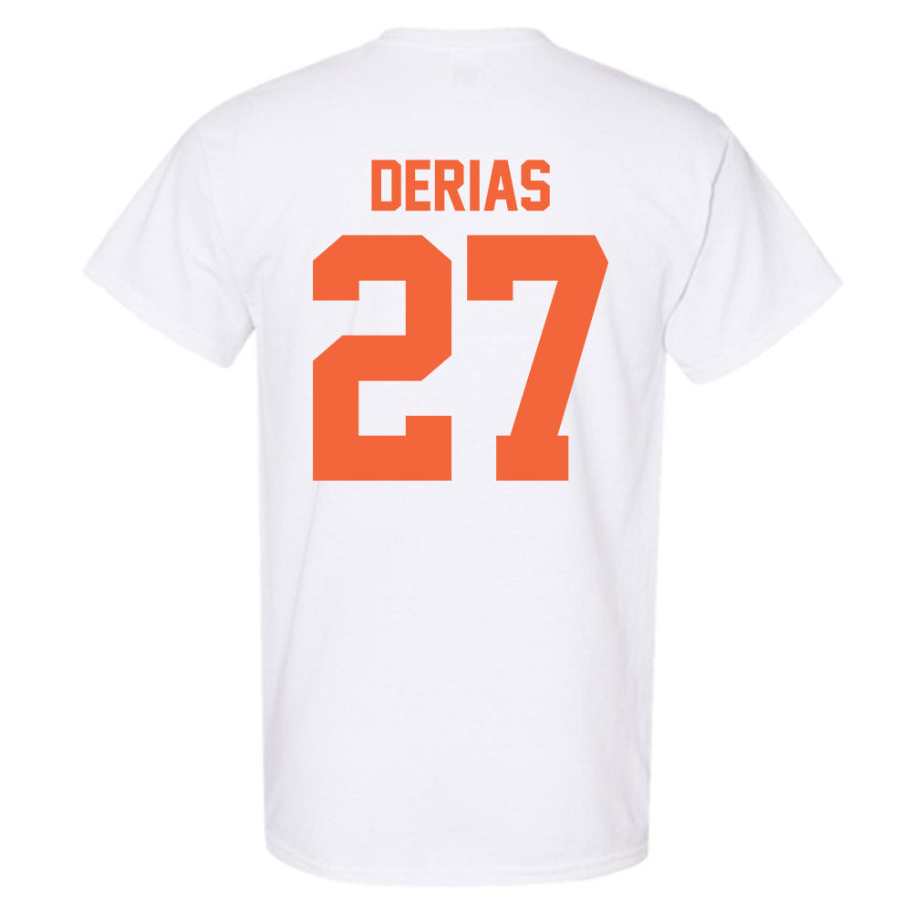 Miami - NCAA Baseball : Howard Tate DeRias - Classic Shersey T-Shirt-1