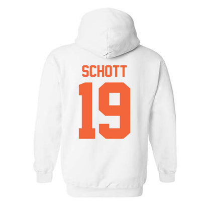 Miami - NCAA Football : Brock Schott - Classic Shersey Hooded Sweatshirt-1