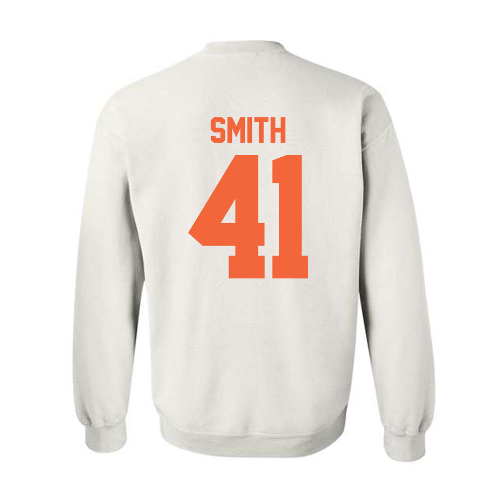 Miami - NCAA Football : Chase Smith - Classic Shersey Crewneck Sweatshirt-1