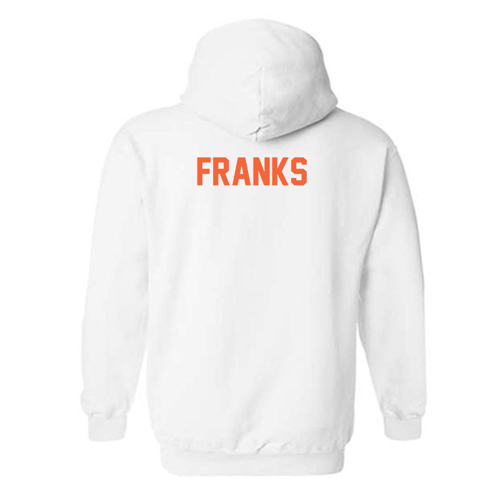 Miami - NCAA Men's Track & Field : George Franks - Classic Shersey Hooded Sweatshirt-1