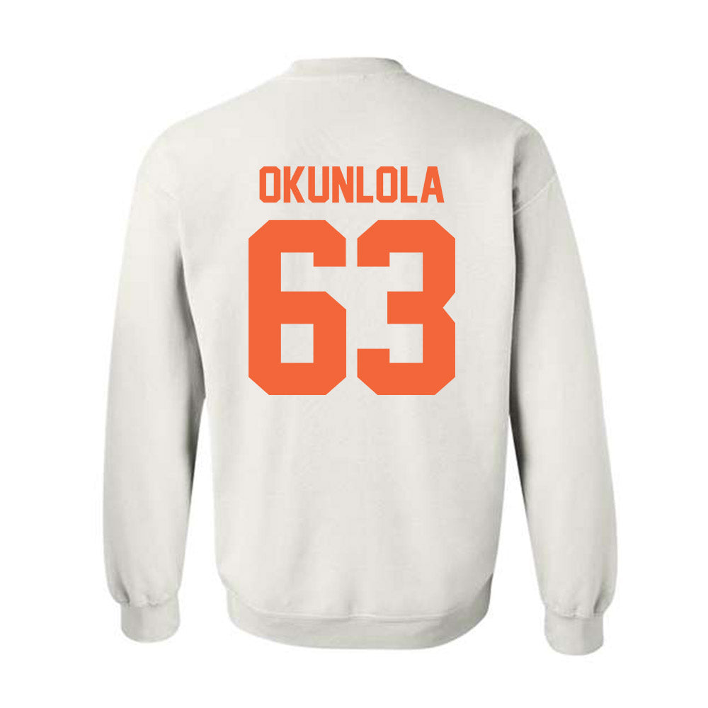 Miami - NCAA Football : Samson Okunlola - Classic Shersey Crewneck Sweatshirt-1