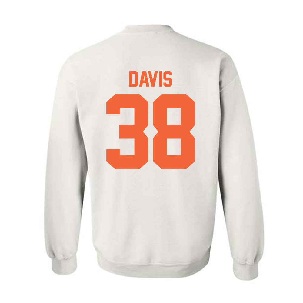 Miami - NCAA Football : Carter Davis - Classic Shersey Crewneck Sweatshirt-1
