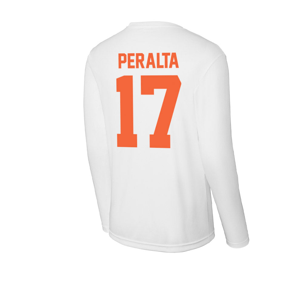 Miami - NCAA Baseball : Fabio Peralta - Classic Shersey Activewear Long Sleeve T-Shirt-1