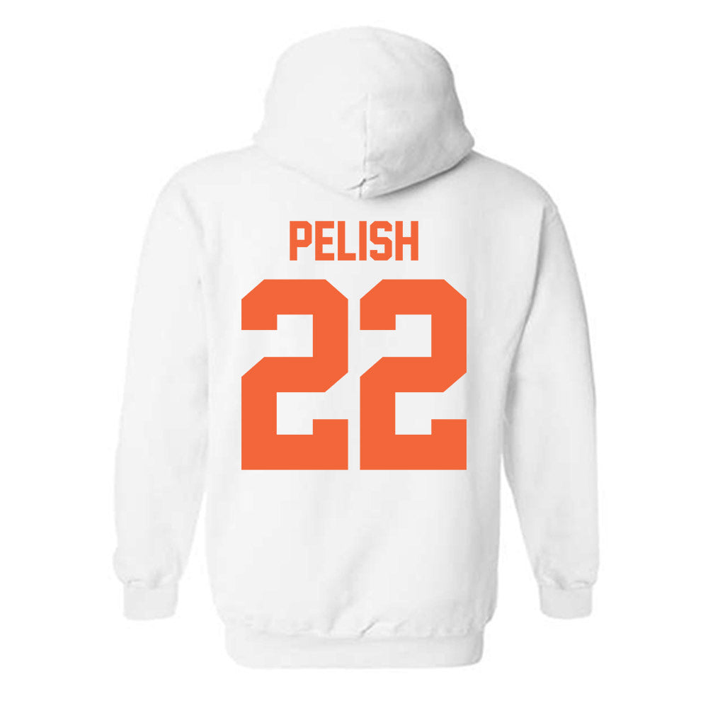 Miami - NCAA Women's Basketball : Simone Pelish - Classic Shersey Hooded Sweatshirt