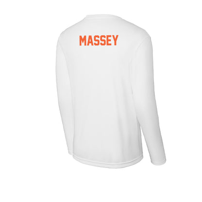 Miami - NCAA Women's Swimming & Diving : Ashlyn Massey - Classic Shersey Activewear Long Sleeve T-Shirt-1