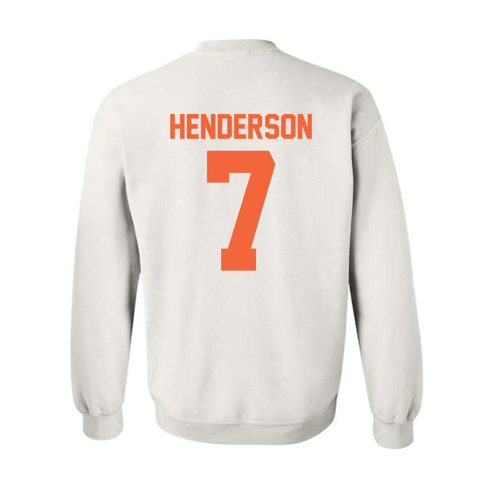 Miami - NCAA Men's Basketball : Shelton Henderson - Classic Shersey Crewneck Sweatshirt-1
