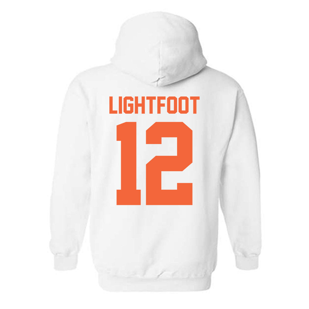 Miami - NCAA Football : Marquise Lightfoot - Classic Shersey Hooded Sweatshirt-1