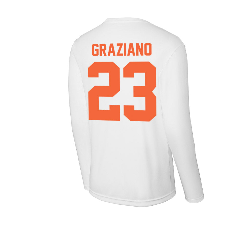 Miami - NCAA Women's Soccer : Faith Graziano - Classic Shersey Activewear Long Sleeve T-Shirt-1