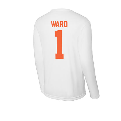 Miami - NCAA Football : Cam Ward - Classic Shersey Activewear Long Sleeve T-Shirt-1