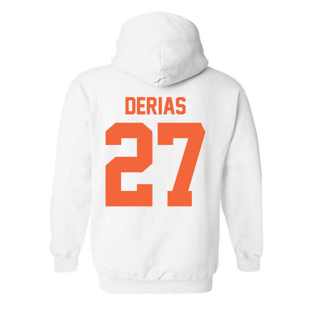 Miami - NCAA Baseball : Howard Tate DeRias - Classic Shersey Hooded Sweatshirt-1