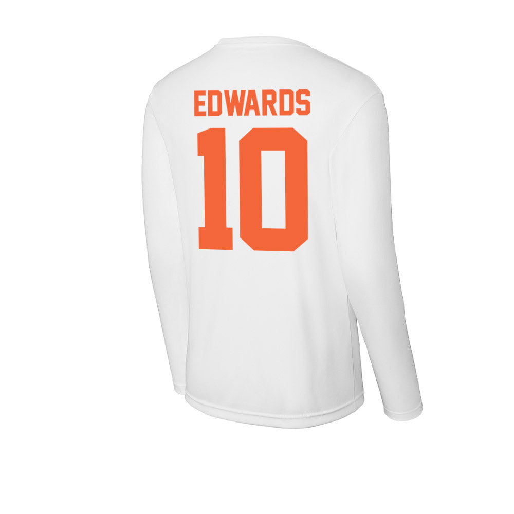 Miami - NCAA Women's Soccer : Julia Edwards - Classic Shersey Activewear Long Sleeve T-Shirt-1